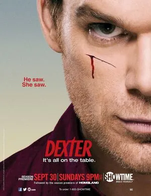 tv show poster for Dexter