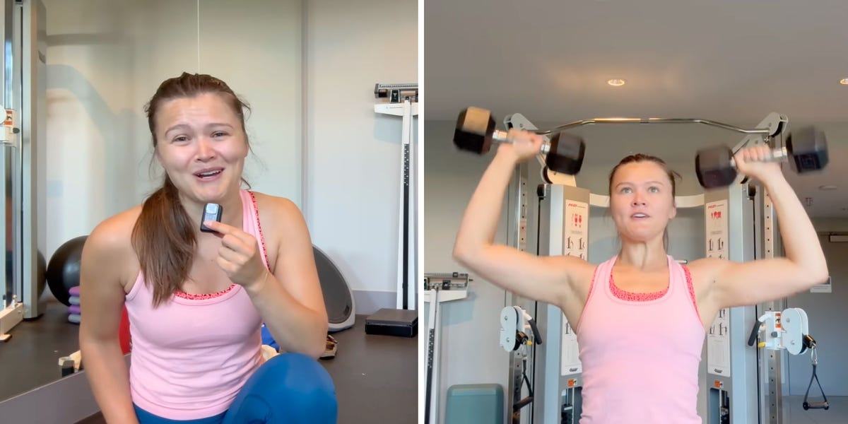 This woman lifted weights 5 times a week for 4 weeks – here’s how her body changed