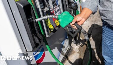 Trump says he would back ban on diesel exports as pump prices hit record - BBC