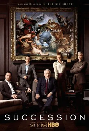tv show poster for Succession
