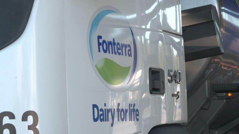 Fonterra truck (file image).