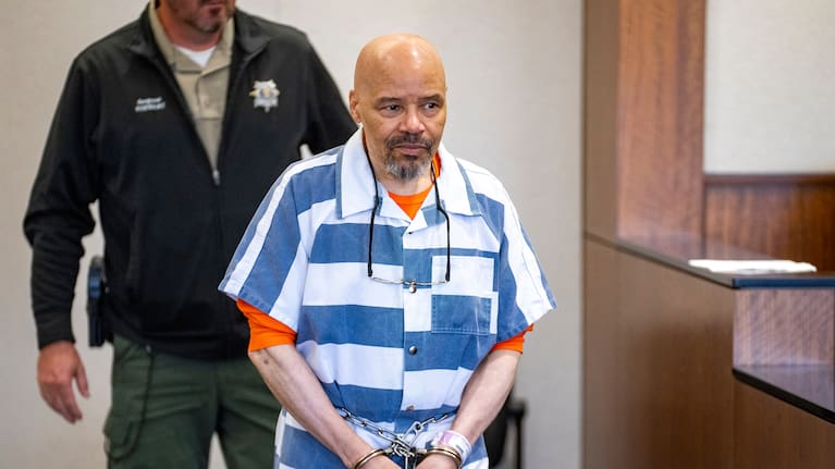 Former death row inmate Douglas Stewart Carter appears in 4th District Court in Provo, Utah, for a bond hearing. 
