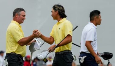 Ryan Fox comes from behind to beat American duo at Presidents Cup