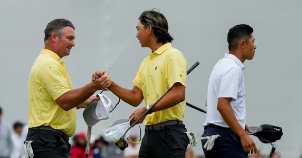 Ryan Fox comes from behind to beat American duo at Presidents Cup