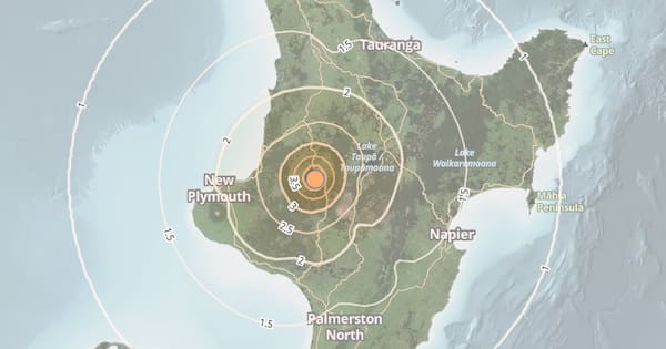'Short but sharp': Magnitude 4.0 quake jolts central North Island