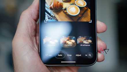 Using the AI Enhance feature in Google Photos on the Google Pixel 11 Pro