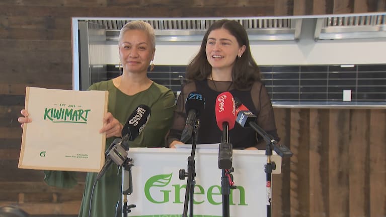 The Green Party want to create a nationwide supermarket chain called KiwiMart, with 120 stores aimed at increasing competition and lowering grocery prices.
