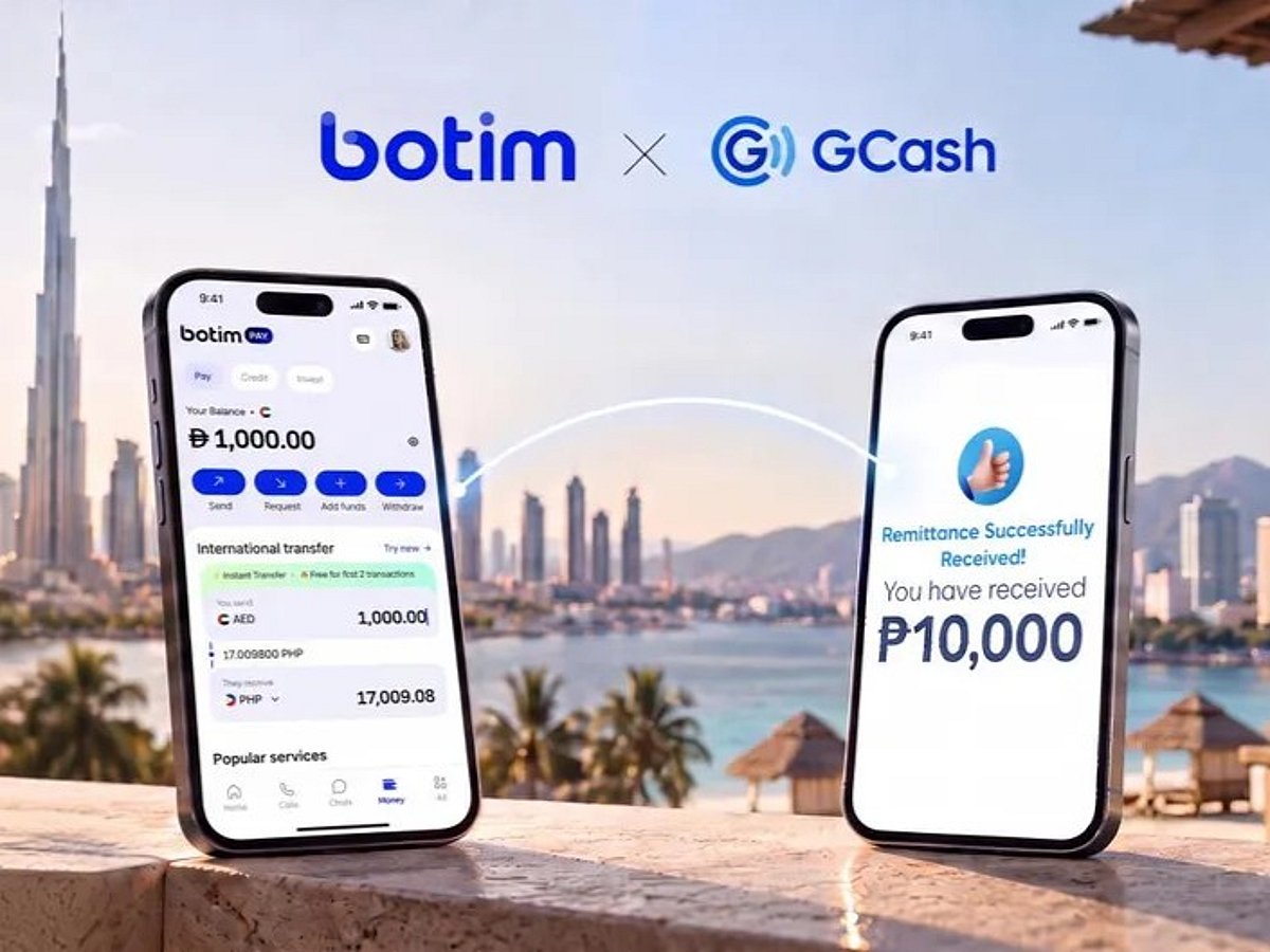 UAE Filipinos Can Now Send Money Directly to GCash via Botim for Faster Remittances