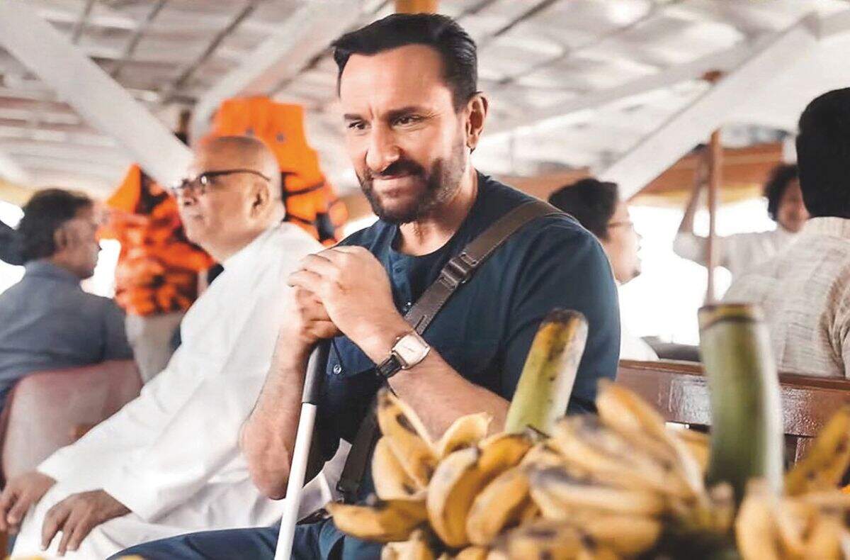 Saif Ali Khan in a still from Haiwaan Haiwaan1 (1)