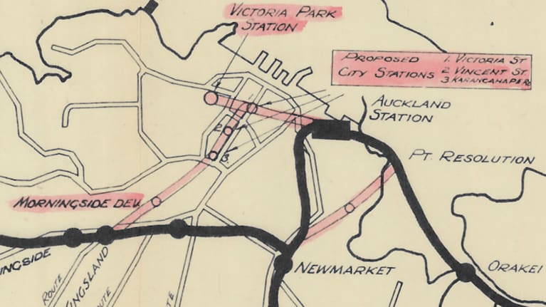 Halcrow and Thomas’ Interim Report on Auckland Transport, from Auckland Council Archives