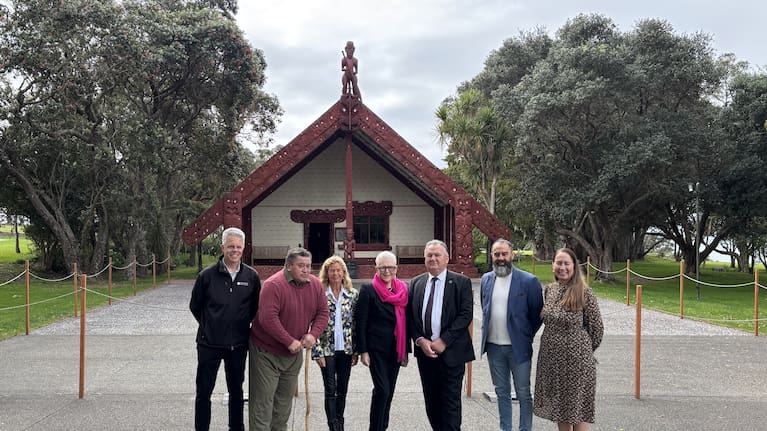 Honourable Shane Jones, Dame Jenny Shipley and Local Representatives.
