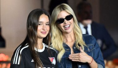 Ivanka Trump and Arabella Kushner coordinate in effortless midi dresses for Miami outing
