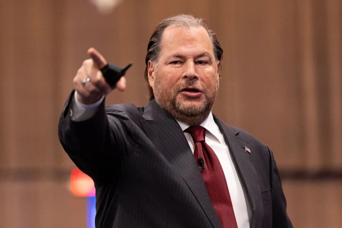 Marc Benioff Says Microsoft Shut Salesforce Out Of OpenAI — So He Bet On Anthropic Instead, And It Could Pay 'Tens Of Billions'