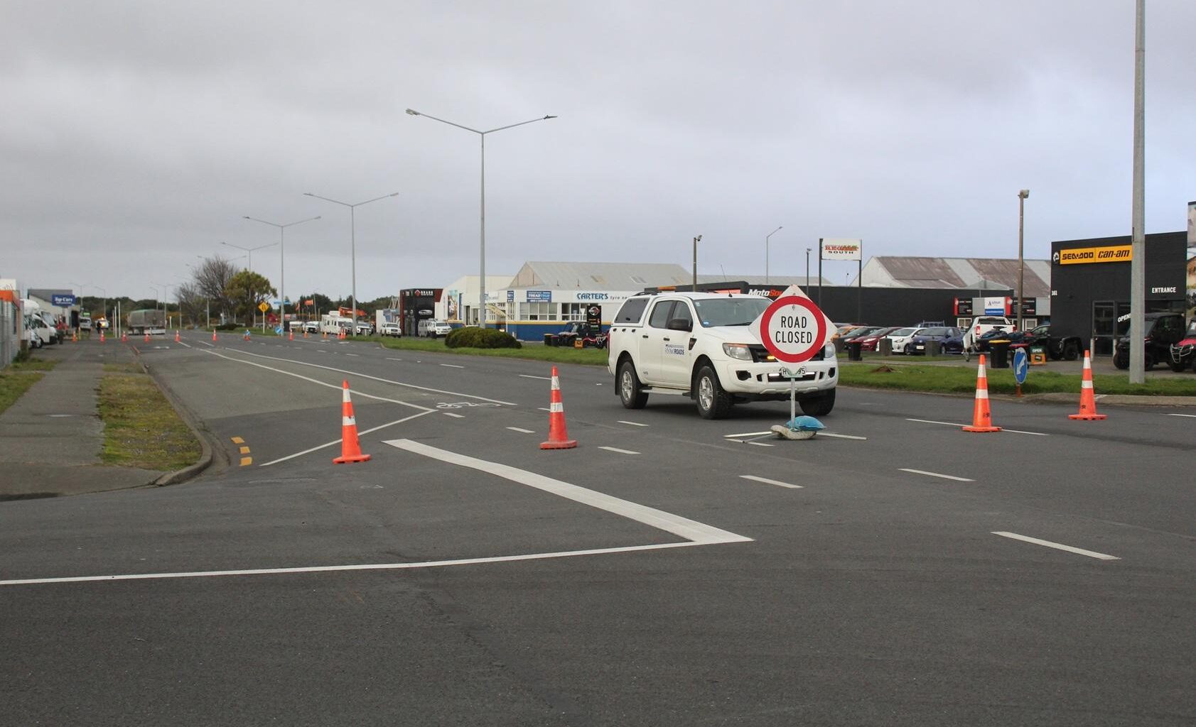 Motorcyclist killed in crash in Invercargill