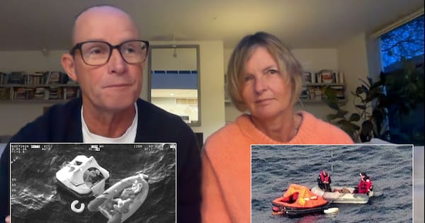 Couple describe 'catastrophic damage' to their yacht after hitting whale