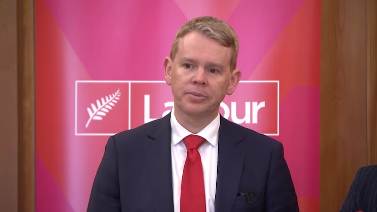 Labour leader Chris Hipkins.