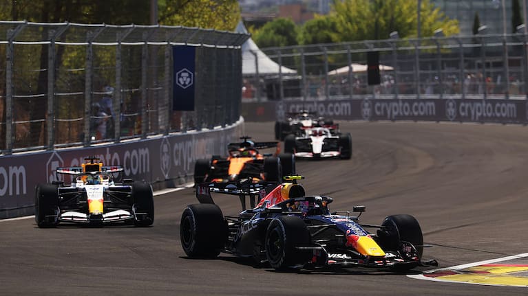 Liam Lawson driving the (30) Oracle Red Bull Racing RB22 Red Bull Ford Powertrains drives on track during the F1 Grand Prix of Spain at Madring.