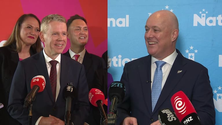 Chris Hipkins (left) and Christopher Luxon (right) (file images).