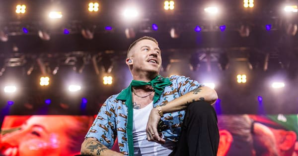 Macklemore dropped from Ed Sheeran's tour after 'free Palestine' speech