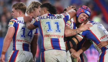 Newcastle stun Penrith to reach NRL grand final, Cleary injured