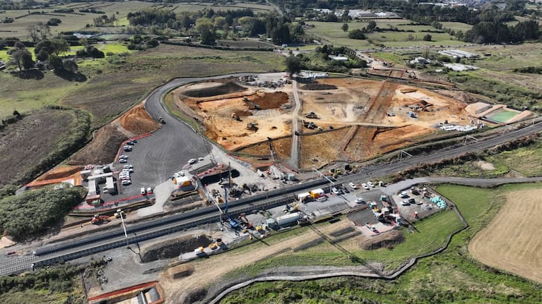 Ngākōroa Station is expected to open in 2027.