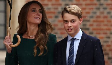 Prince George arrives for first day at Eton after clever choice