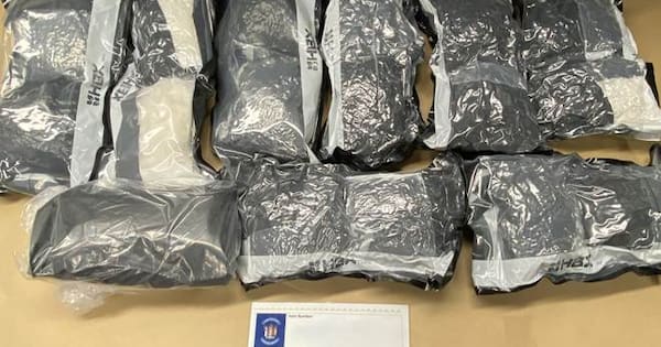 Man allegedly punched Customs staff after $5 million airport meth find