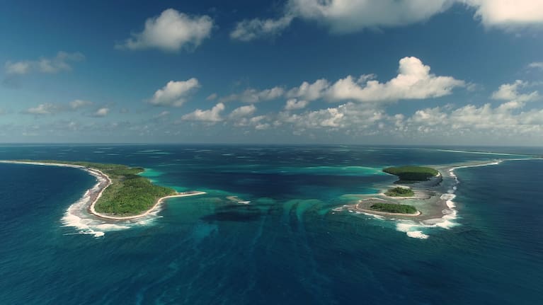 Penrhyn is in the northern Cook Islands.