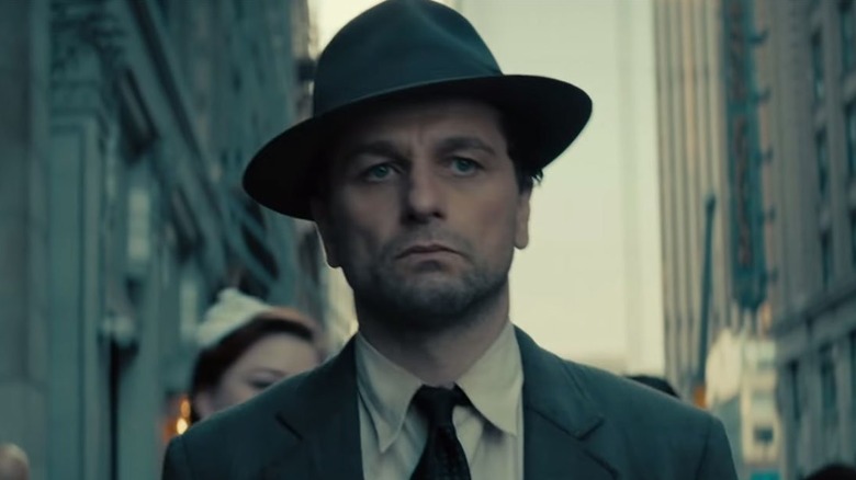Perry (Matthew Rhys) looking disheveled on 