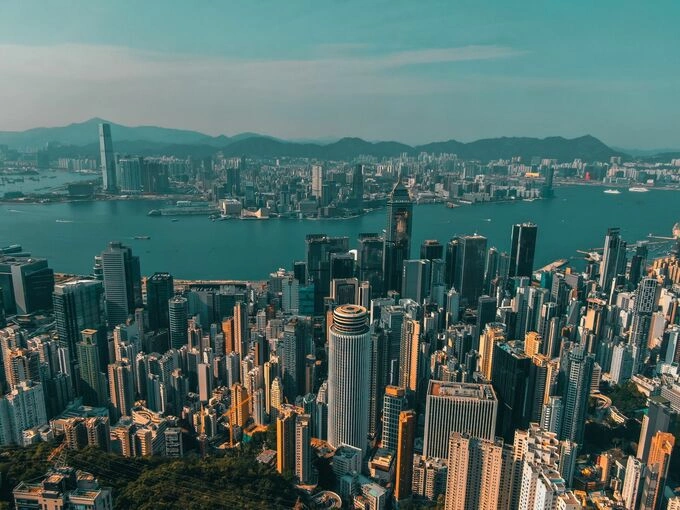 Urban skyline of Hong Kong looking across Victoria Harbour. Photo from Pexels