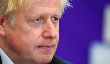 Boris Johnson's close call as drone hits train near Ukraine-Poland border