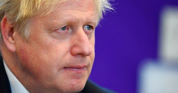 Boris Johnson's close call as drone hits train near Ukraine-Poland border