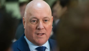 Luxon defends extra overseas plane after criticising Hipkins