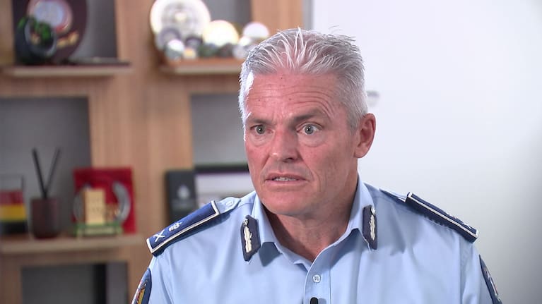 Police Commissioner Richard Chambers (file image).