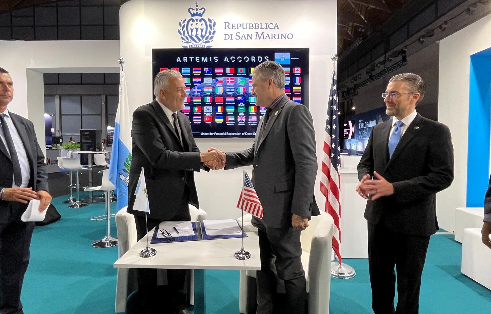NASA Welcomes San Marino Signing the Artemis Accords  