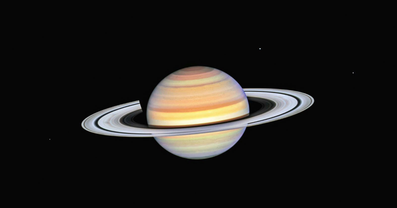 Saturn's rings look ancient, but data from the Cassini spacecraft suggests they are surprisingly young, likely no more than a few hundred million years old, meaning dinosaurs walked the Earth in a solar system where Saturn had no rings at all