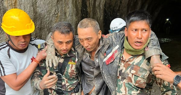 Two people saved in Nepal after days of being trapped by debris