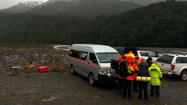 Search and rescue teams are scouring the Cass River and surrounding alpine terrain near Arthur’s Pass for a hiker who was swept downstream while attempting a river crossing.