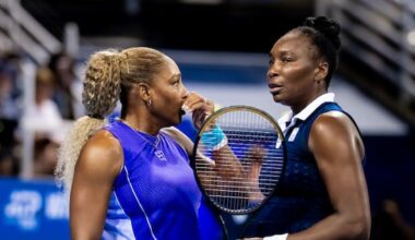 Williams sisters reunite as iconic doubles duo — at Serena's daughter's urging