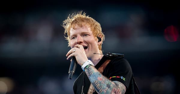 Ed Sheeran opens solo concert with comments on Gaza