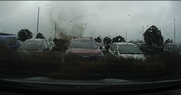 Waikanae local describes hunkering in car during 'mini tornado'