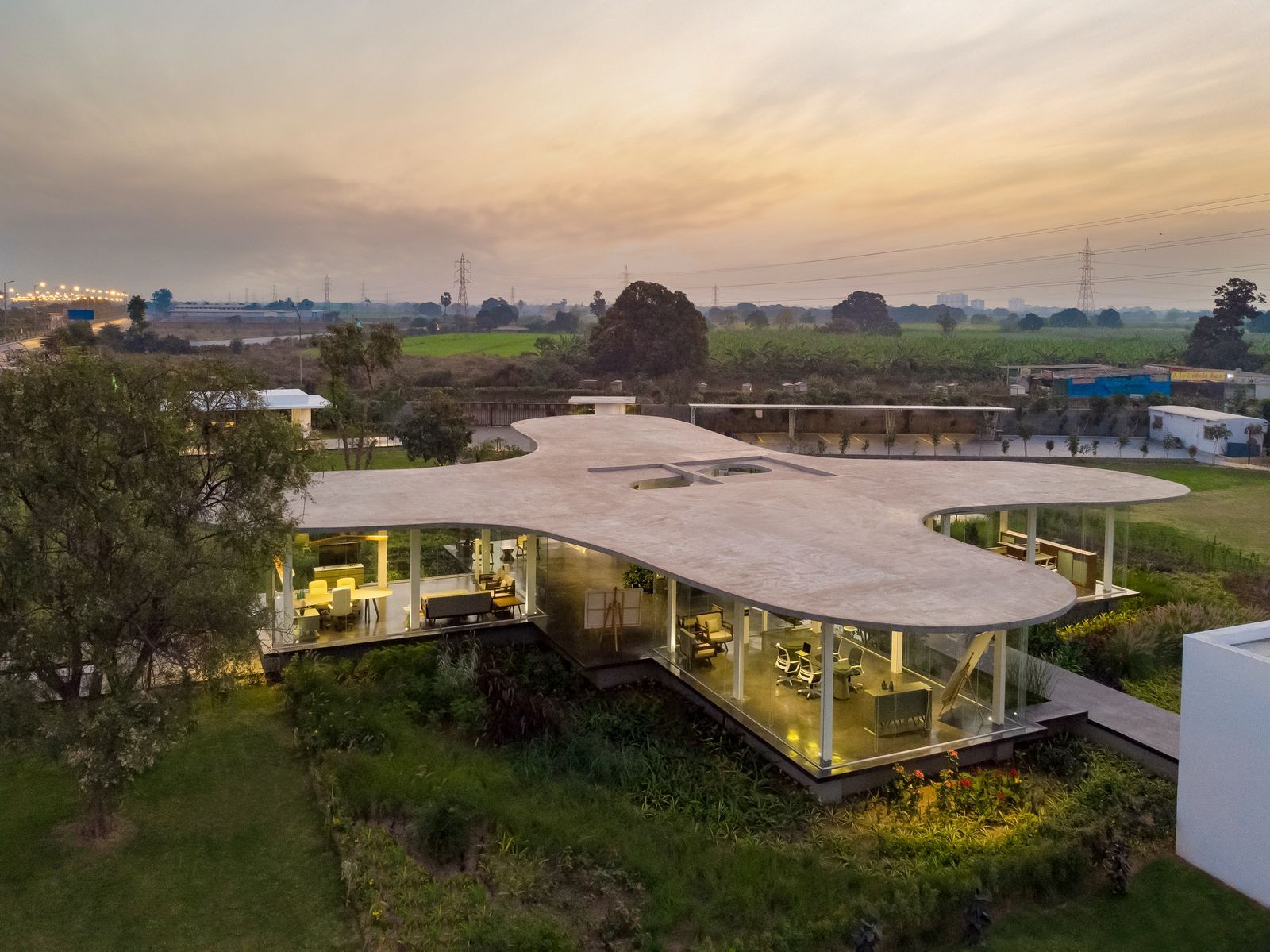 7 breathtaking green offices in India that are immersed in nature