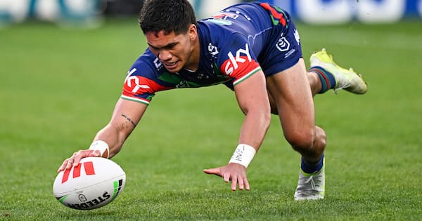 Fullback Taine Tuaupiki saves Warriors with hattrick of tries over Sea Eagles