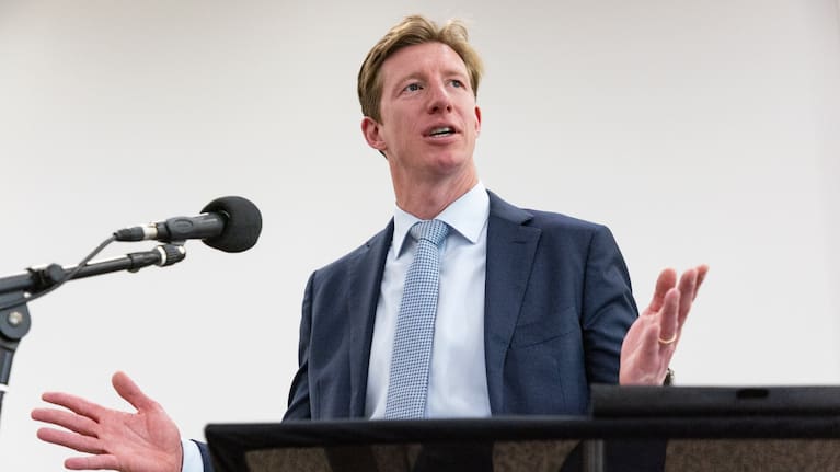 Tauranga MP Sam Uffindell.
