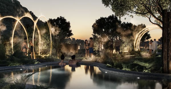 Revived Waiwera hot springs slated to open by mid-2028