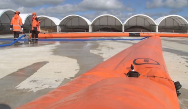 New flood barriers tested in Canterbury to protect homes