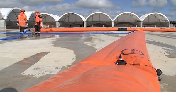 New flood barriers tested in Canterbury to protect homes