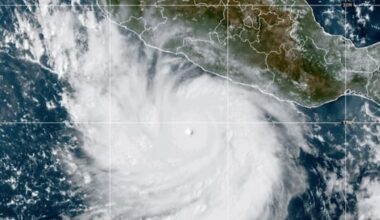 'One of the strongest storms ever' off Mexico coast fuelled by El Niño