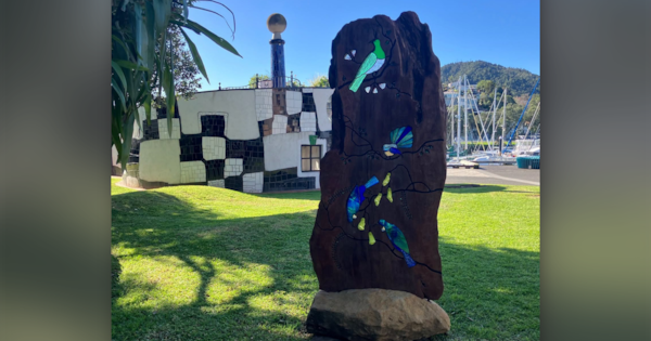Thief rides off with Whangārei gallery's sculpture tucked under arm