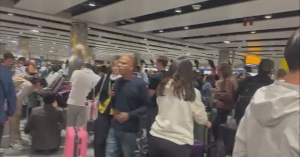 Travel chaos at UK airports as more than 600 flights cancelled